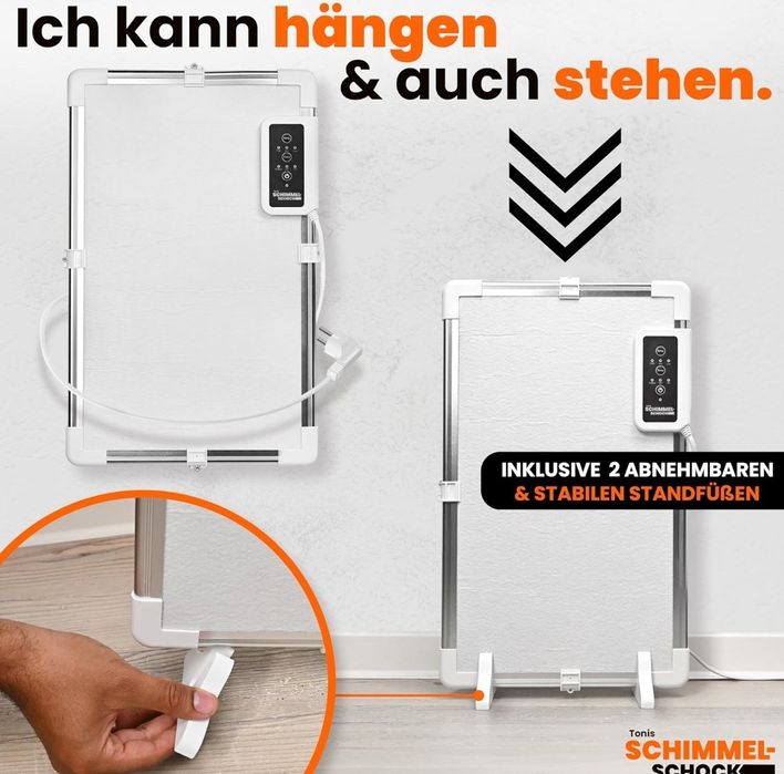 Ogrzewanie antypleśniowe do zwalczania pleśni