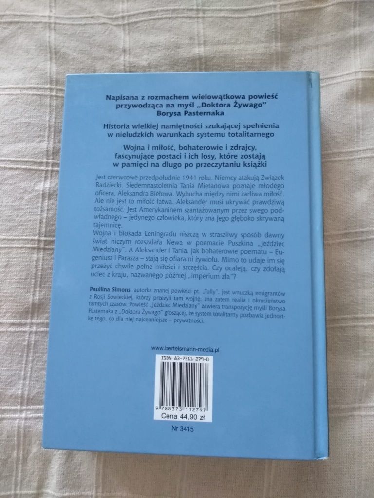Miedziany jeździec Paullina Simons