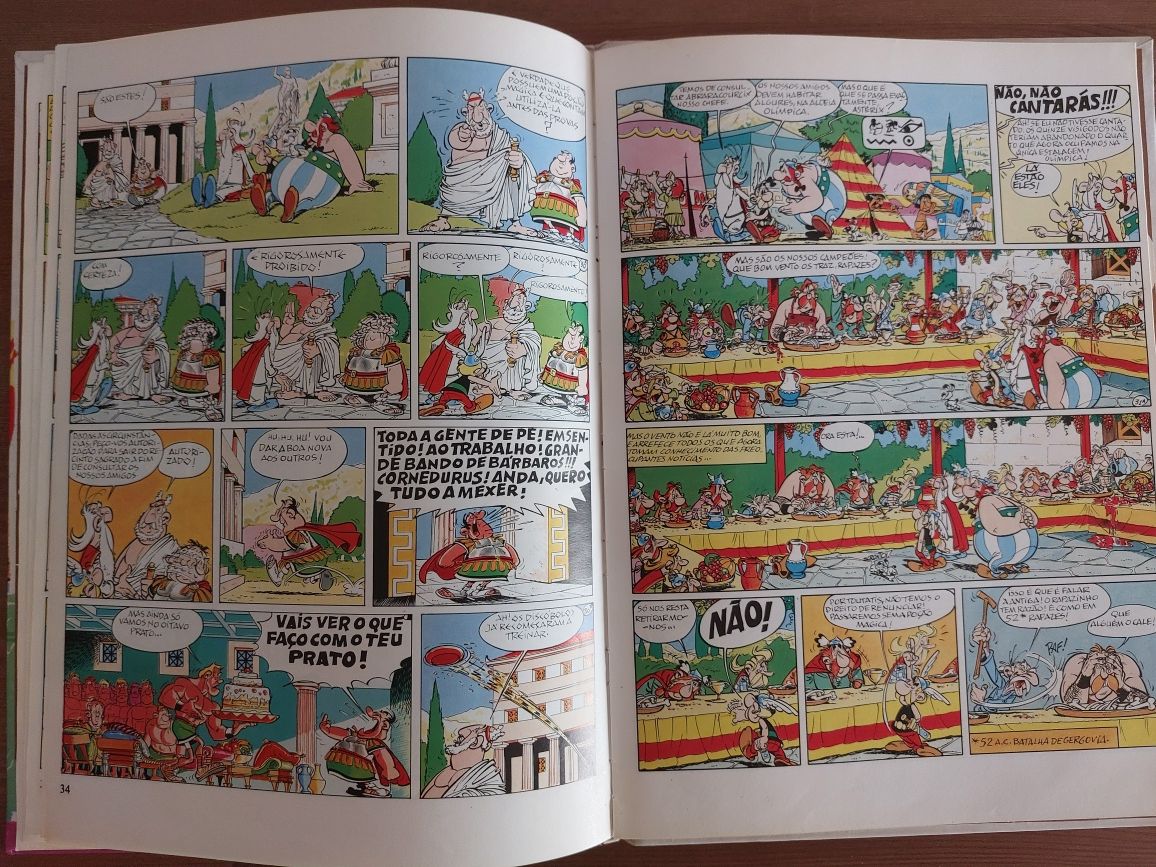 L Astérix Nos Jogos Olimpicos - Maribérica / Liber (Optimo Estado)