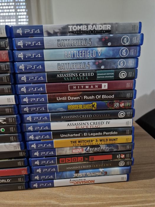 Vários jogos de ps4 preços na descrição