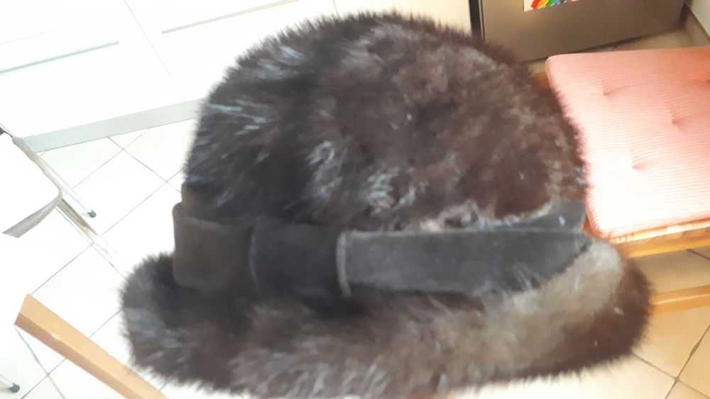 Kapelusz damski z norek