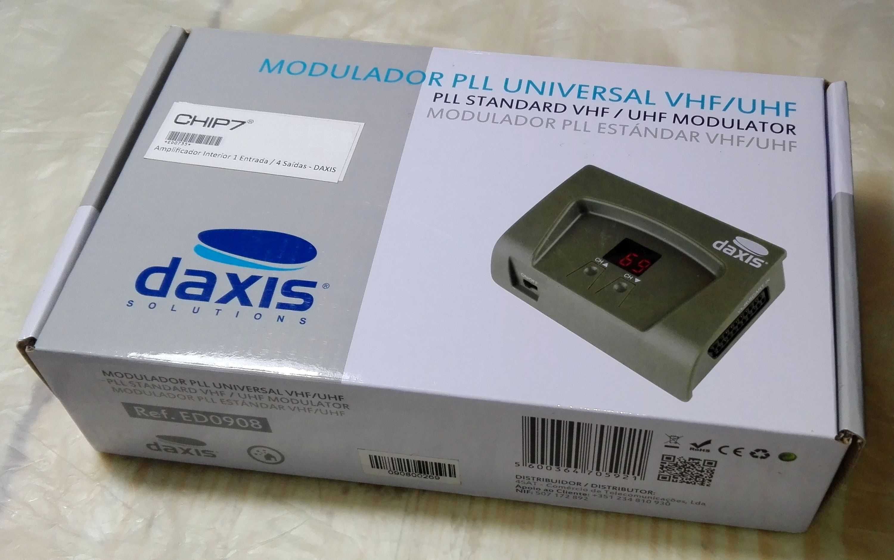 Modulador VHF-UHF Daxis