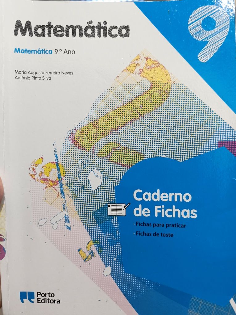 Matemática - Caderno de Fichas 9 ano , Porto Editora