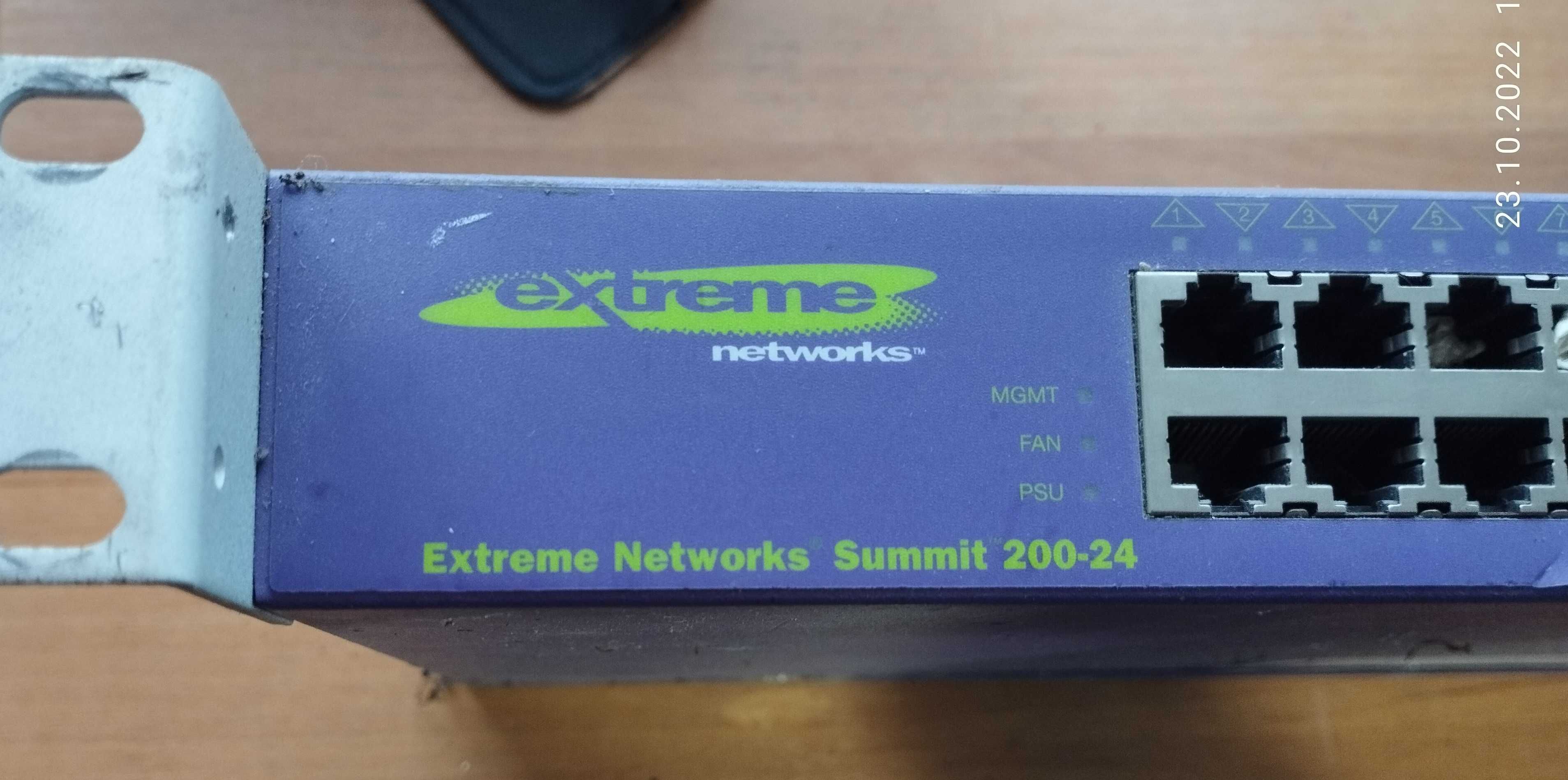 Комутатор Extreme Networks Summit 200-24 13240 24port