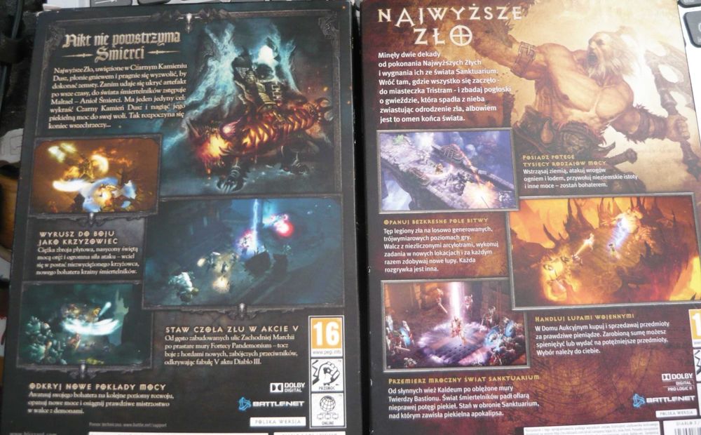 Diablo III - 2 płyty w ładnym stanie