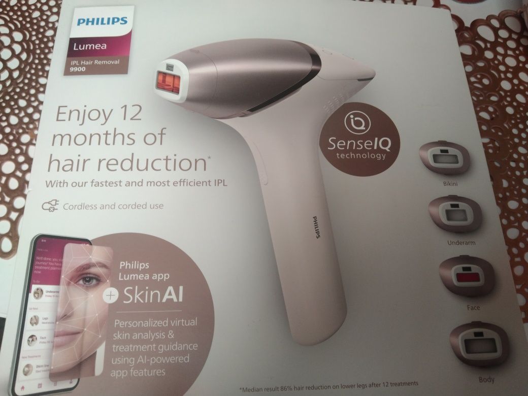 Depilator świetlny Philips lumea