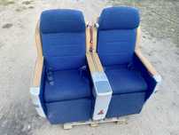 Fotele samolotowe lotnicze SAS Business Class