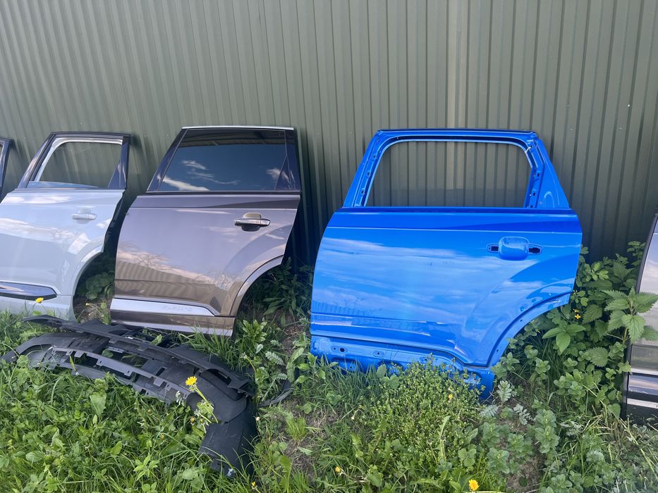 Audi Q7 4M двері ручка скло разборка