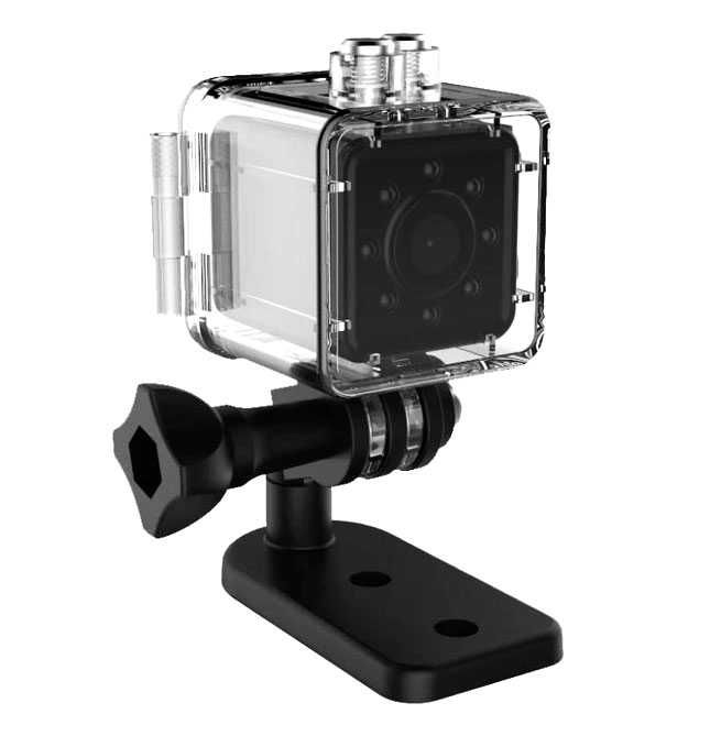Відеокамера  mini міні  SQ13 Mini WiFi з водонепроникним боксом Black