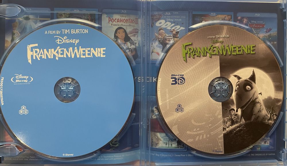 Blu-ray Frankenweenie  3D + 2D