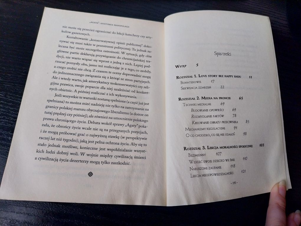 AGATA. Anatomia manipulacji  Tomasz P. Terlikowski, Joanna Najfeld