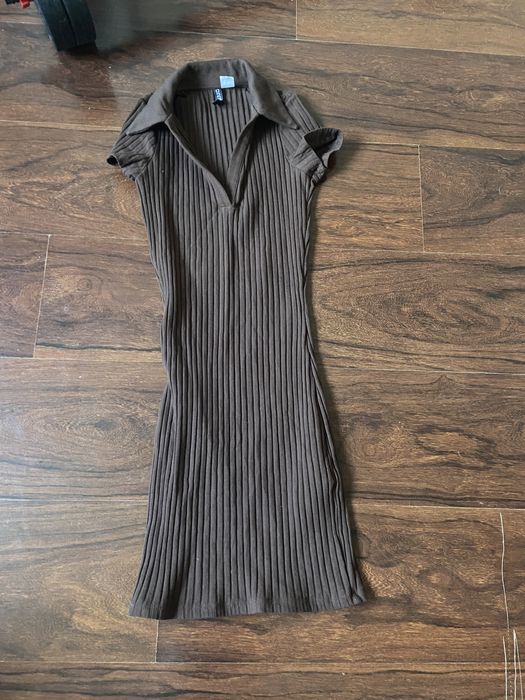 Sukienka h&m brąz