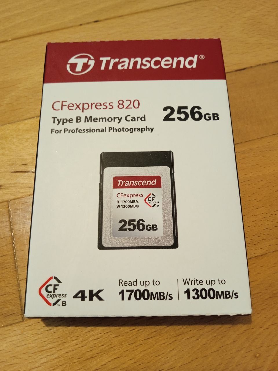 Transcend CFexpress karta pamięci typu B  256 GB