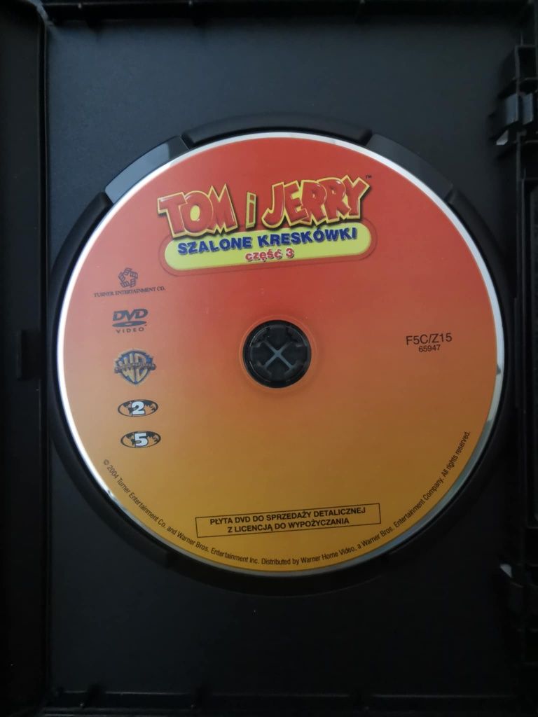 Tom I Jerry - Szalone kreskówki cz3 - DVD stan idealny