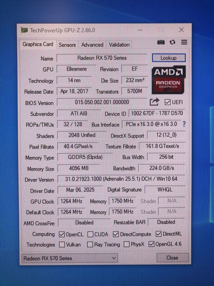 Ігровий пк компʼютер (i5-12400 s-1700, 16гб, rx570) на гарантіі