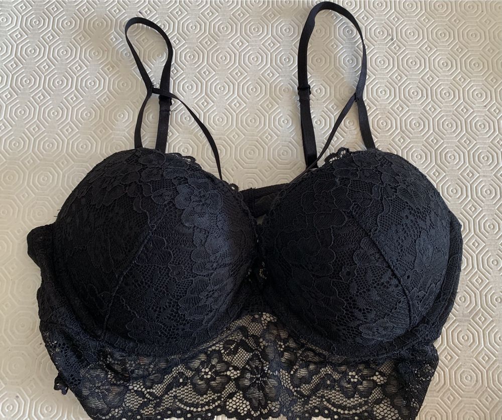 Sutiã preto H & M . Novo