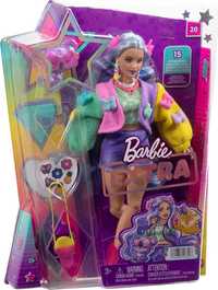 Кукла Барби Экстра Barbie Extra Doll with Wavy Lavender Hair Pet Koala