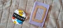 Nowe etui portfel na karty Friends fiolet