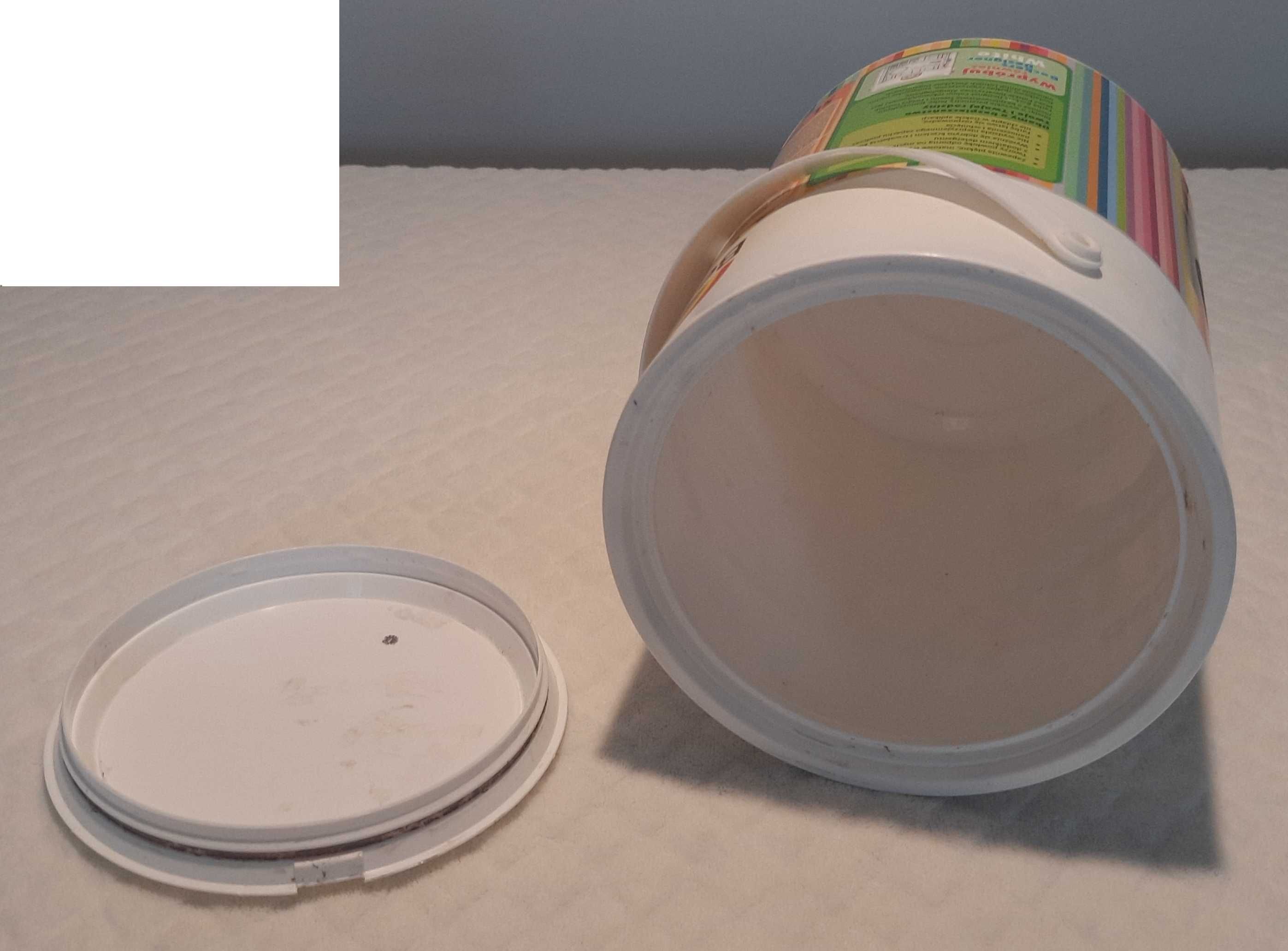 Puszka plastikowa, 5L, Pojemnik owalny, 18cm x 24cm