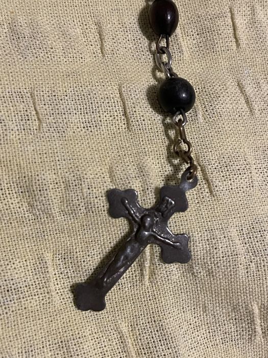 Stary różaniec religijny