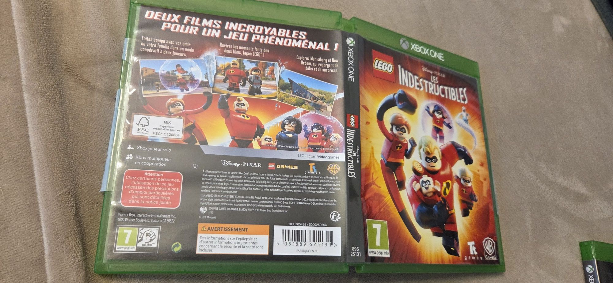 Gra lego iniemamocni xbox