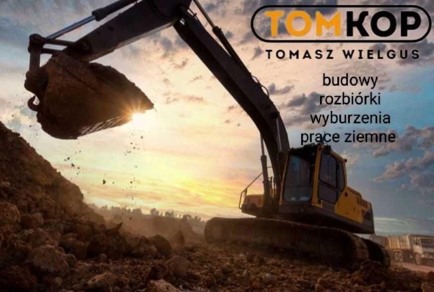 Firma TomKop - usługi ziemne oraz transport. Zapraszam do kontaktu!