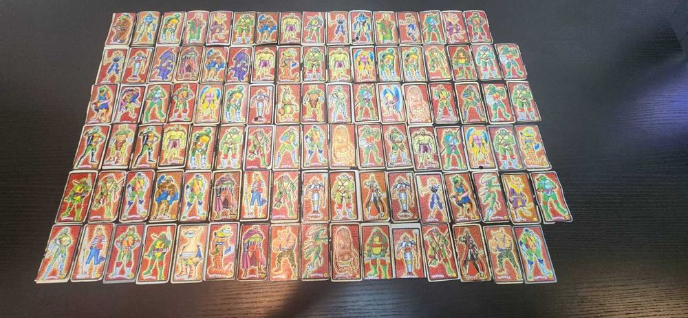 Наклейки, наклейка з 90-иг Turtles Kolej №3. 100 штук