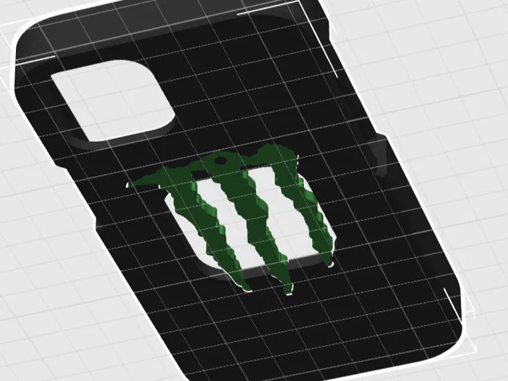Capa para iPhone 13 Monster Energy