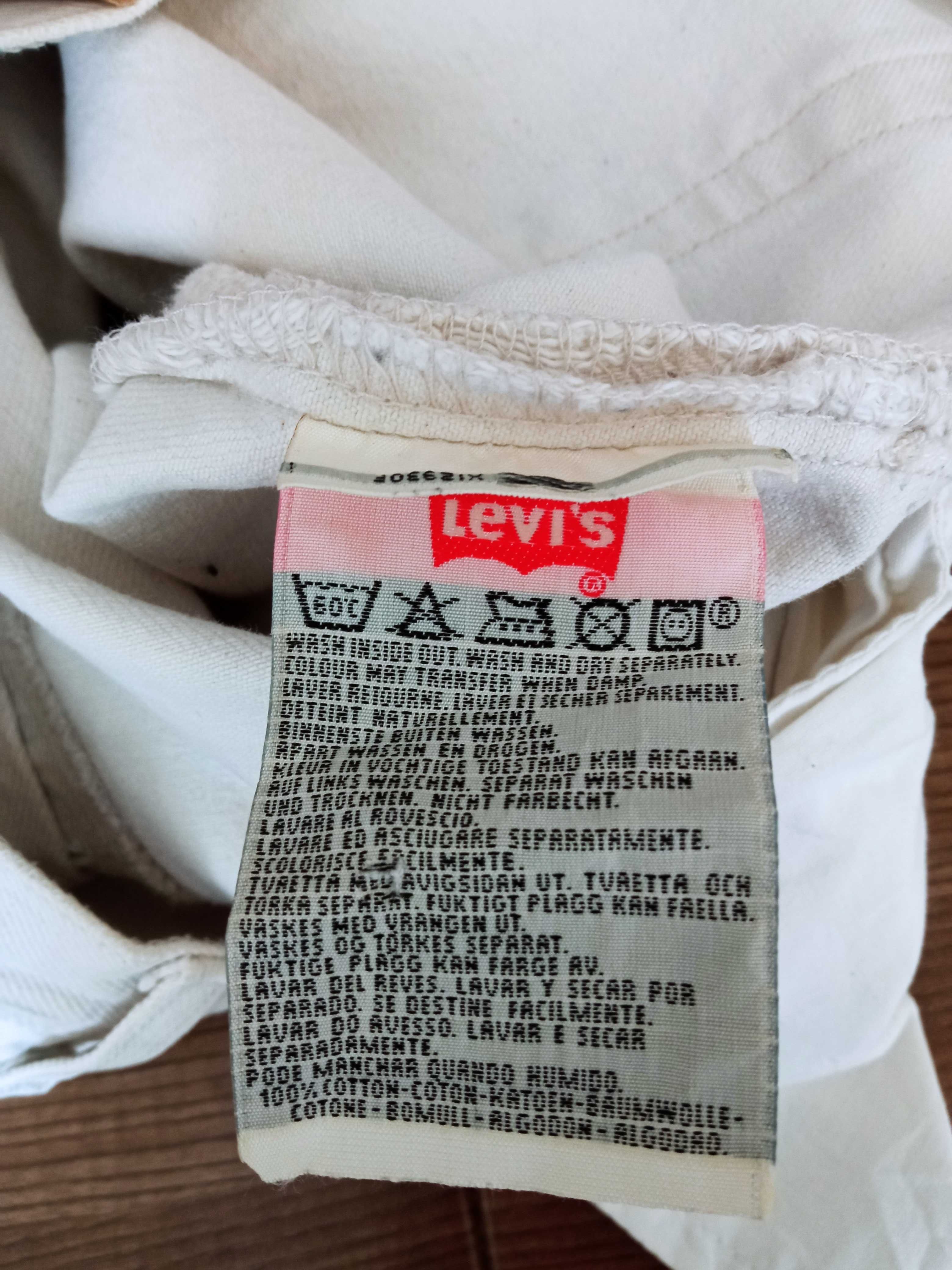 Levi's 501 Oryginalne Spodenki Męskie Szorty W32 L30