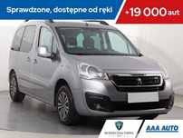Peugeot Partner 1.6 BlueHDi Tepee, Allure, 5 miejsc, Automat ETG6, Tempomat,