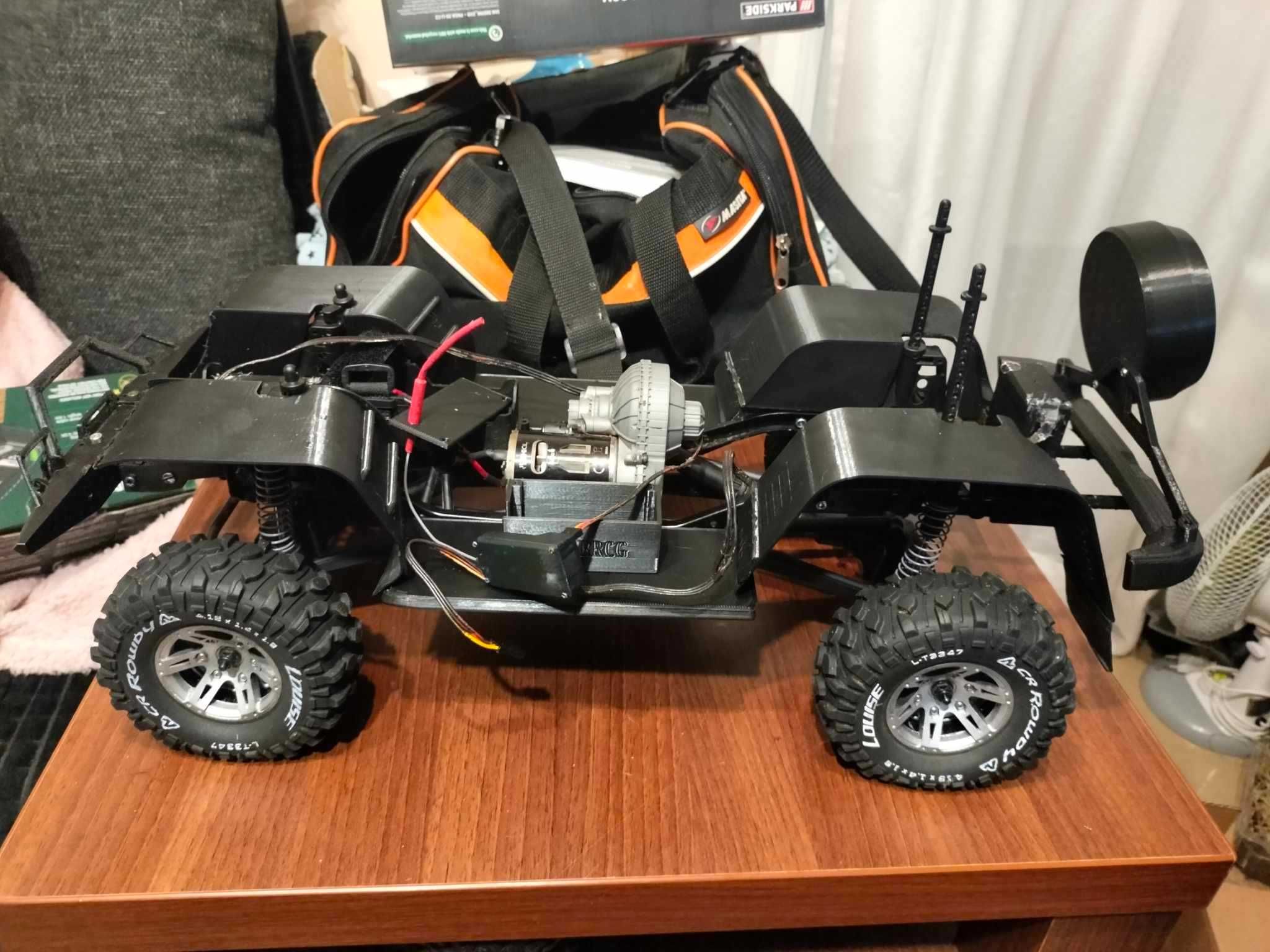 Nadkola Axial 10.2 nowe druk 3d RC