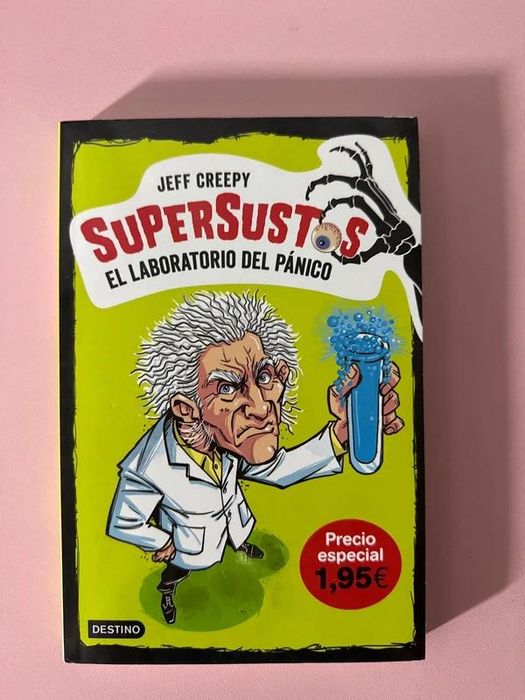 El laboratorio del panico - książka, hiszpański