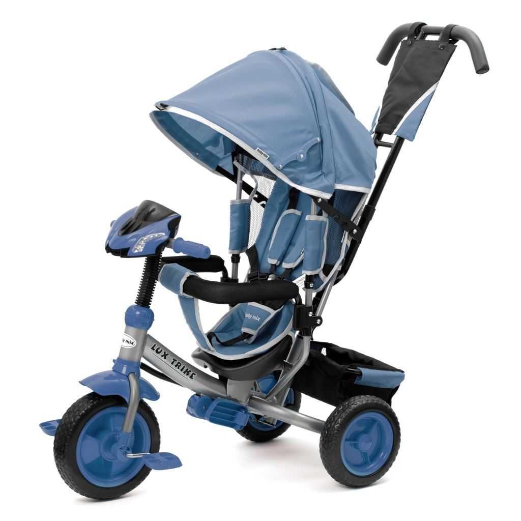 Rowerek trójkołowy z światłami led Lux Trike BABY MIX O