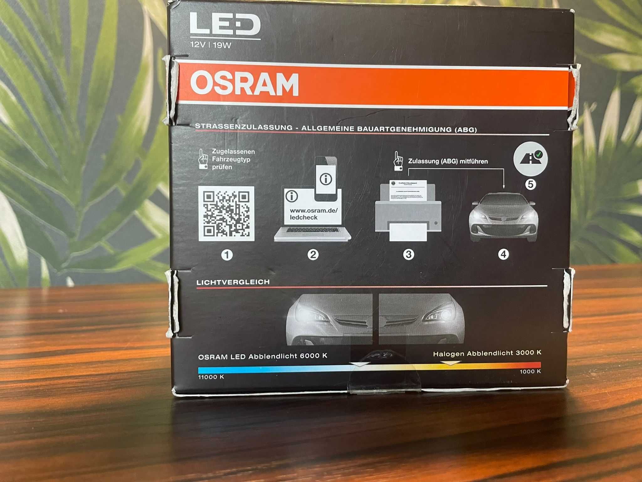 Żarówki OSRAM Night Breaker LED H7 12V 6000K