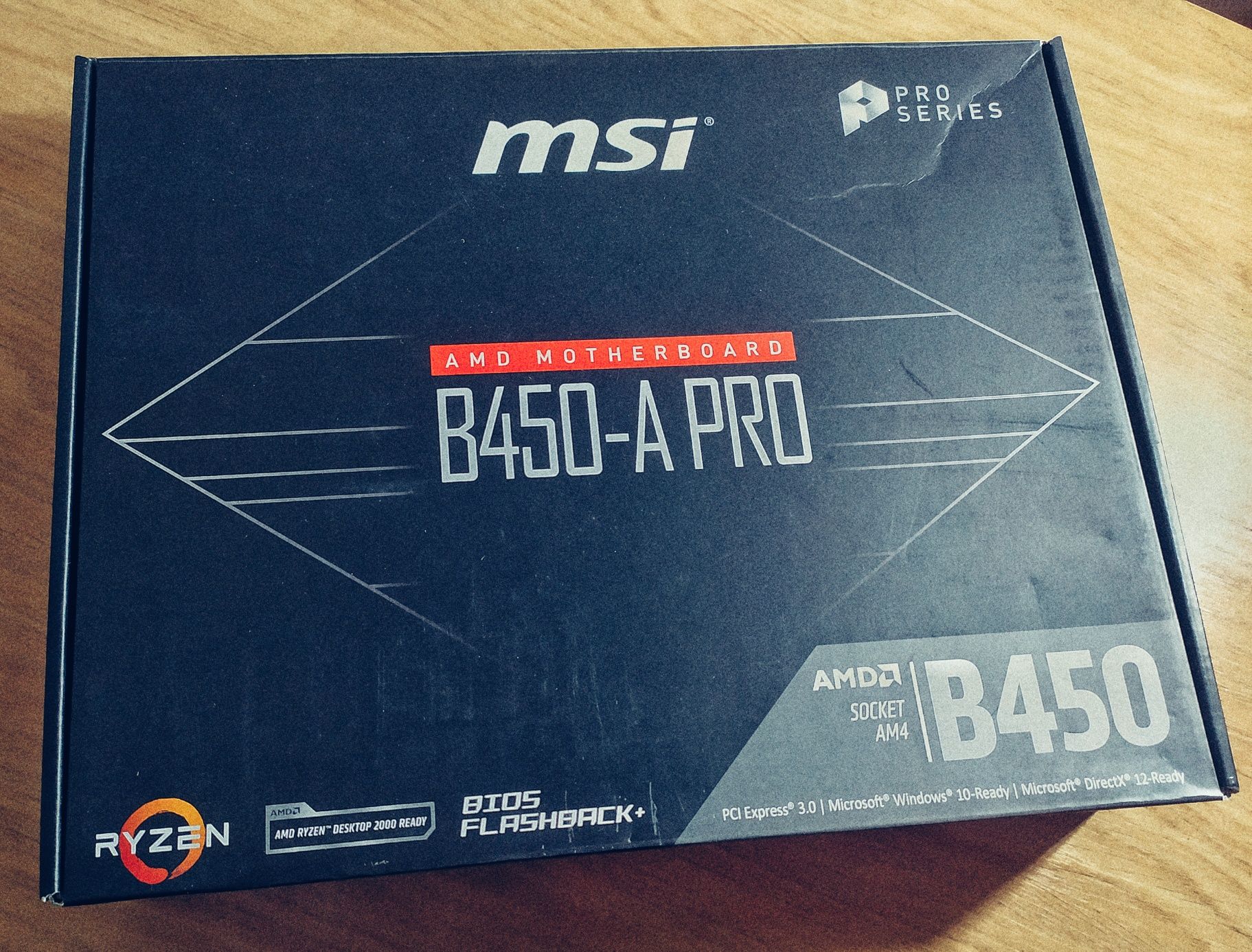 Mothervoard MSI B450-A PRO AM4 RYZEN