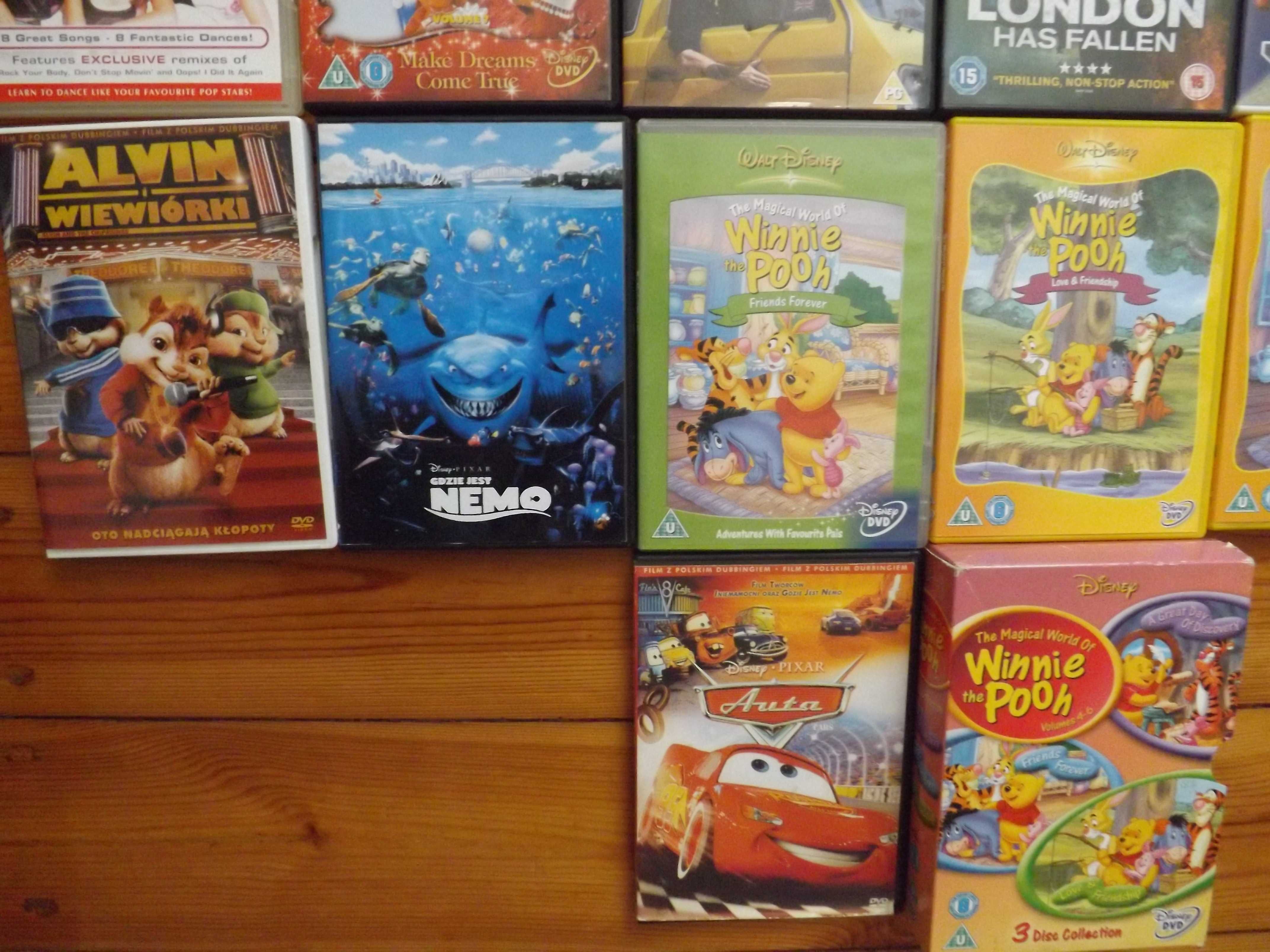 Disney  Harry  Epoka  Shrek filmy dvd bajki zestaw Tomek Olimp w ogniu