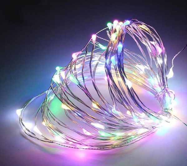 Гірлянда світлодіодна роса на батарейках (3 м) (мульти) 30 LED