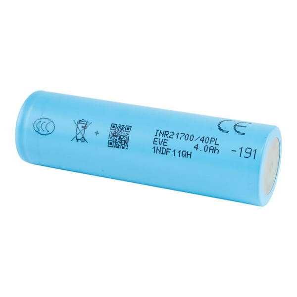Акумулятор 21700 EVE INR21700-40PL 4000mAh 70A Tabless високострумовий