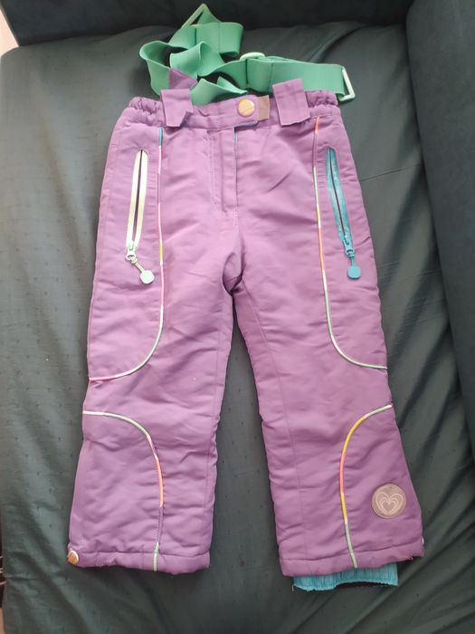 Spodnie narciarskie ocieplanie 98