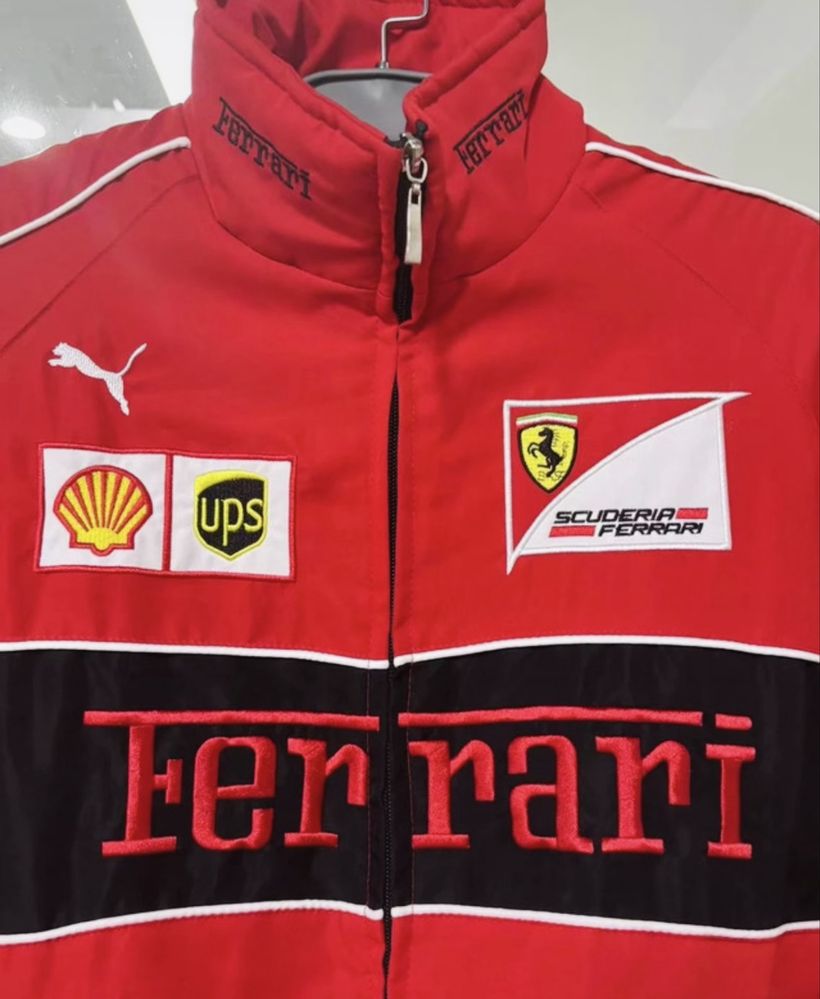 Casaco ferrari f1 retro (envio à cobrança)