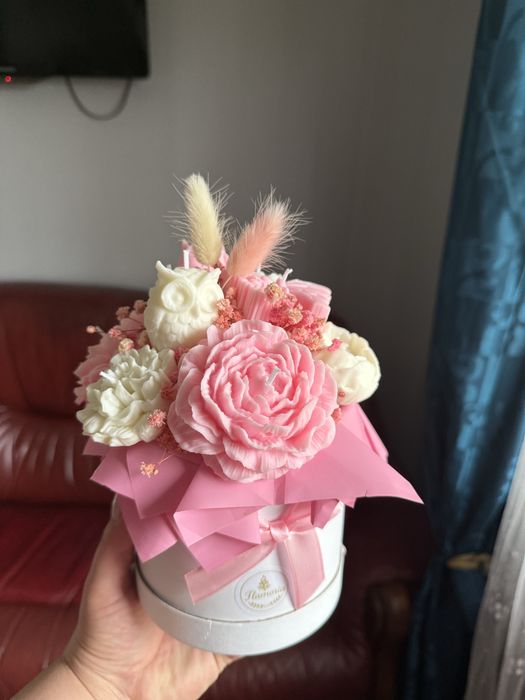 Flowee box - bukiet ze świec