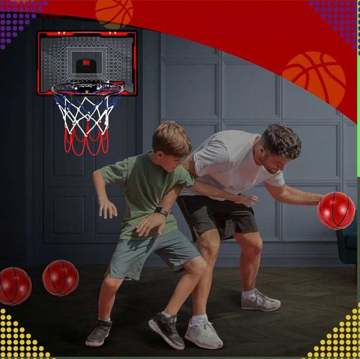 Tablica do koszykówki kosz interaktywny wyświetlacz liczenie punktów