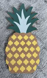 Tablica korkowa ananas
