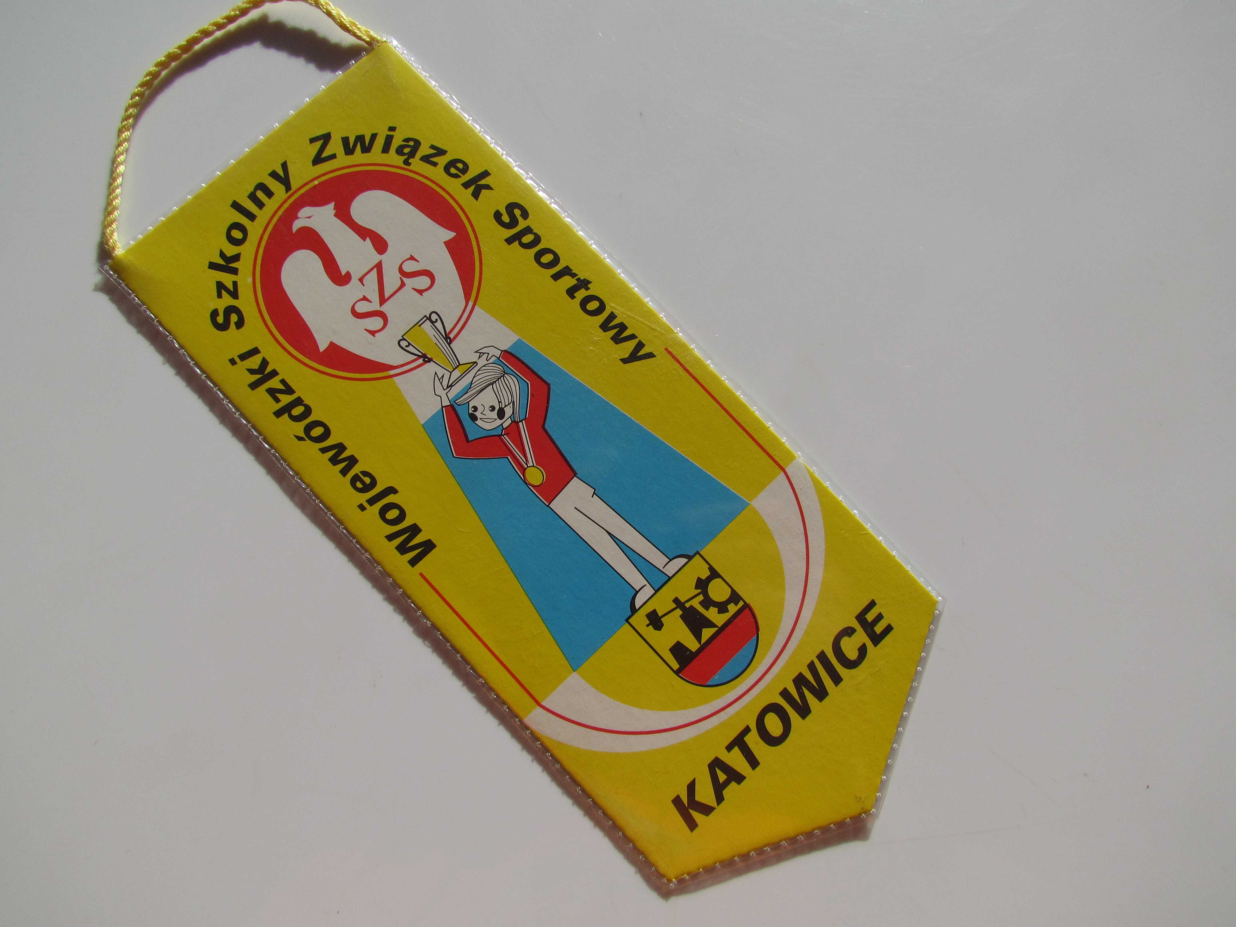 Proporczyk Szkolny Związek Sportowy Katowice Igrzyska Gimnazjada 1995
