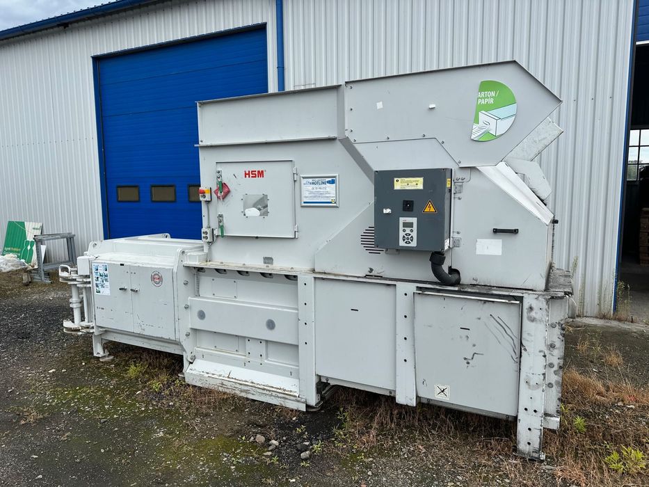 Prasa do kartonów / makulatury / belownica HSM HL 4010 Re / 2015