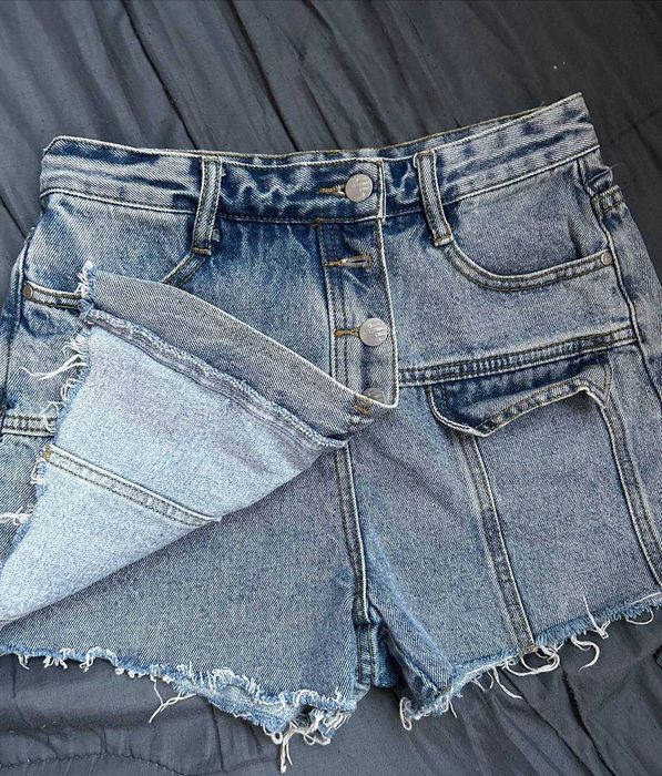 шорти-спідниця джинсові розмір S