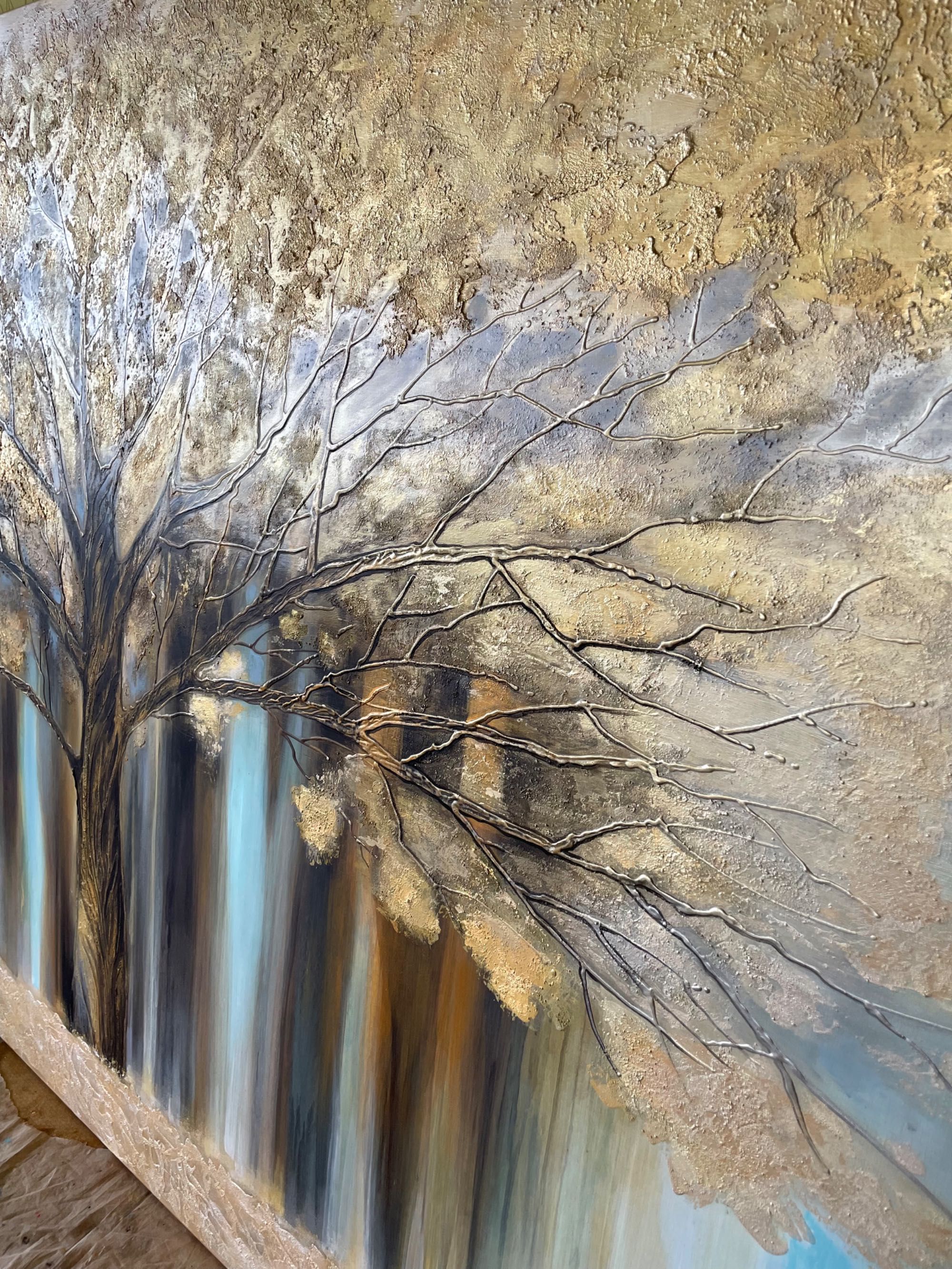 КАРТИНИ на замовлення пейзаж дерево (полотно/акрил) інтер‘єрні картини