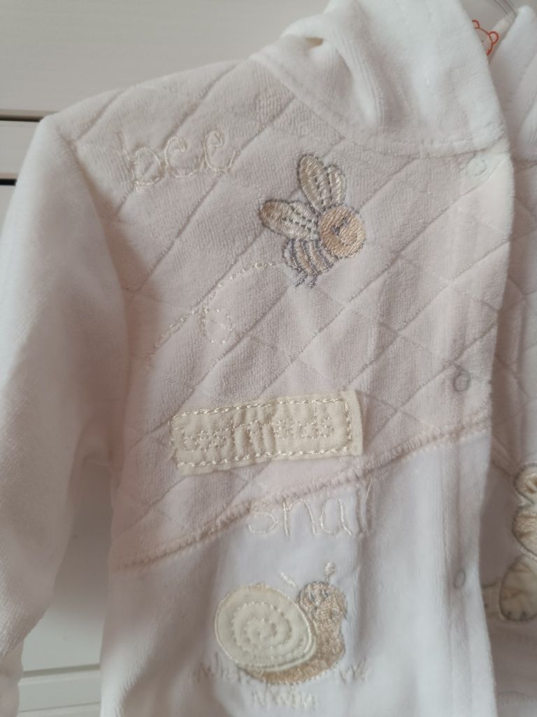 Bluza z kapturem kaftanik dla dziecka 68