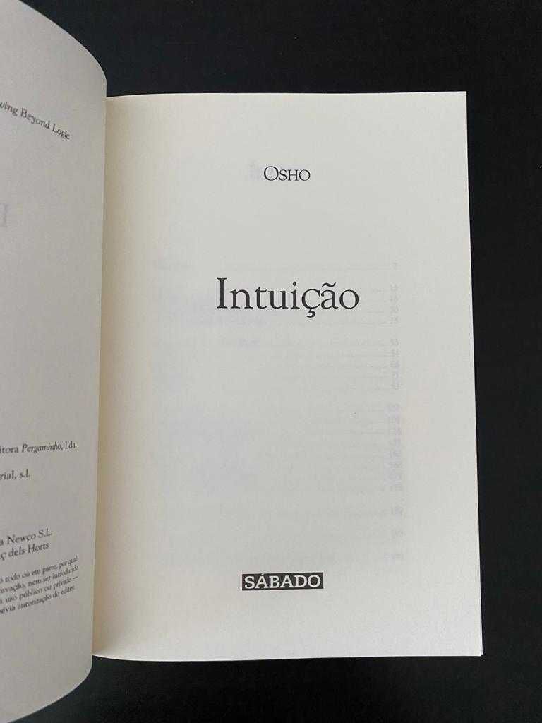 Intuição - OSHO (Sábado)