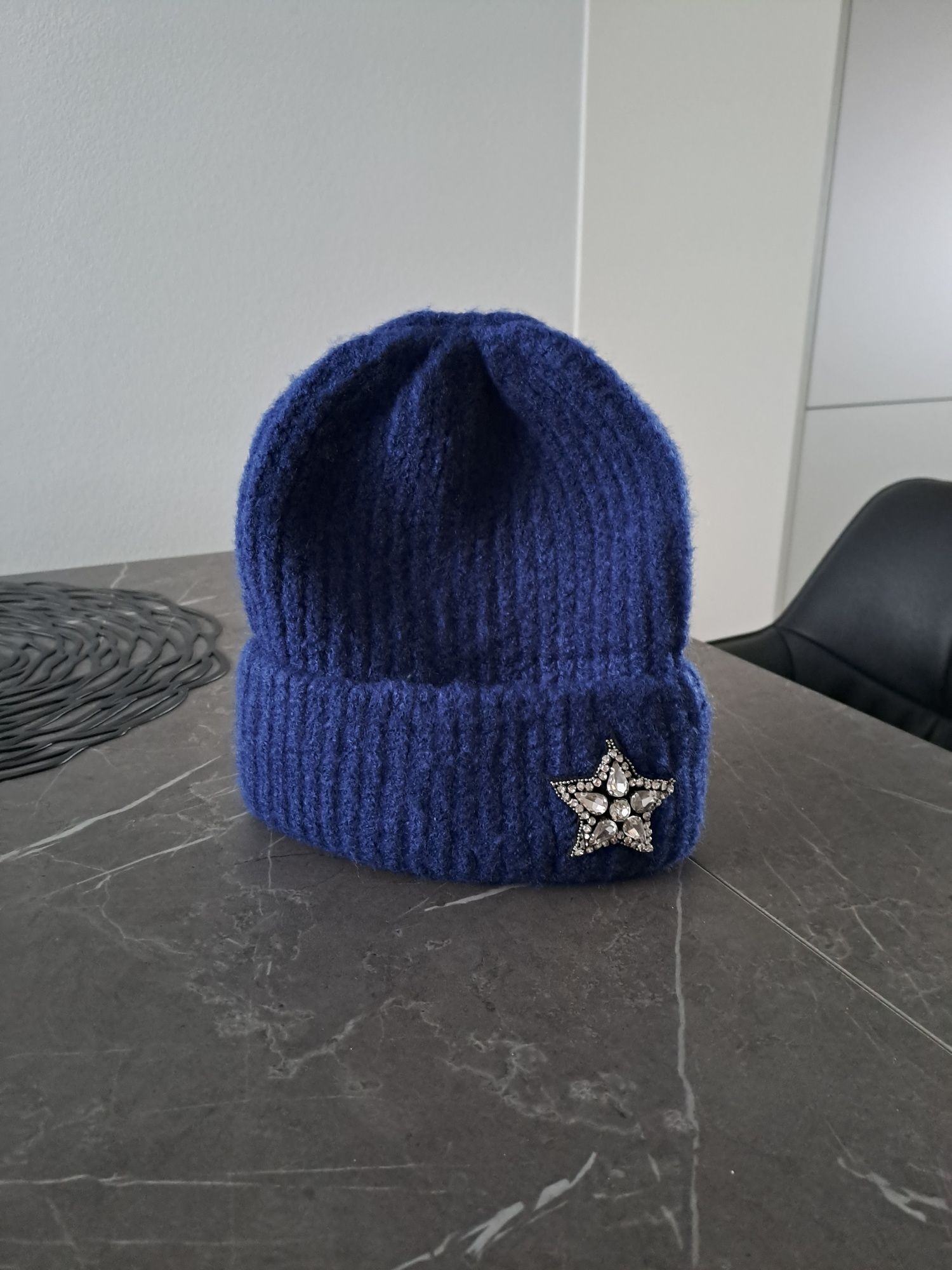 Kurtka zimowa czarna M Alberto bini gratis czapka